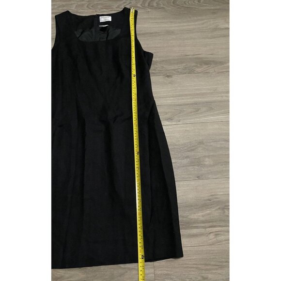 Women's PREVIEW COLLECTION BLACK SLEEVELESS DRESS Size 10 MIDI Chic - Picture 11 of 15